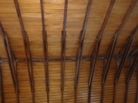 Double High wooden ceiling 